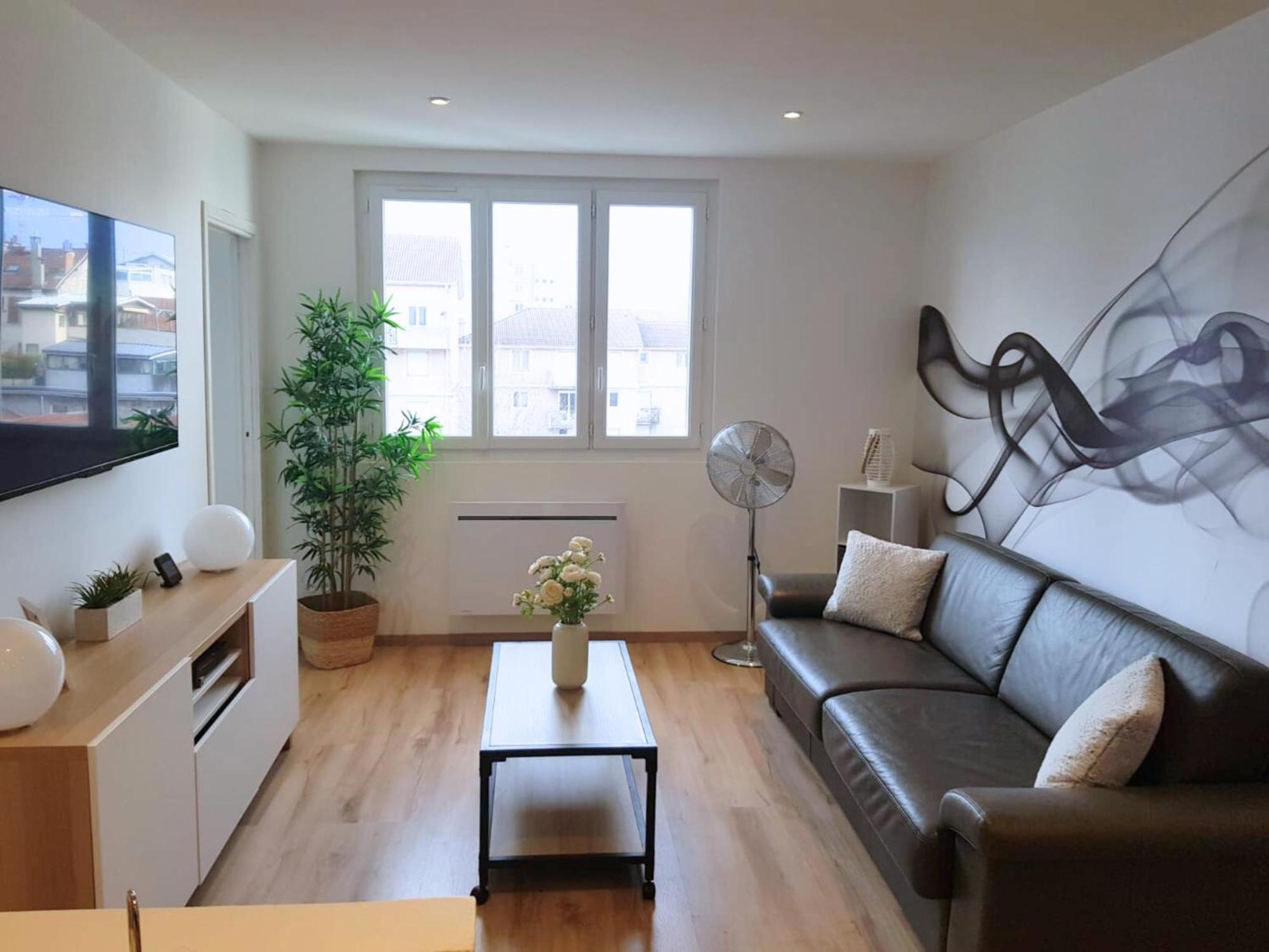 Vue Montagne - Appt Cosy Et Calme - Netflix - Fibre Apartment Grenoble Bagian luar foto